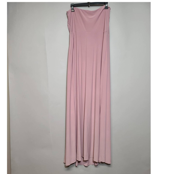 DESSY COLLECTION Strapless Loop A-Line Gown - Picture 4 of 6